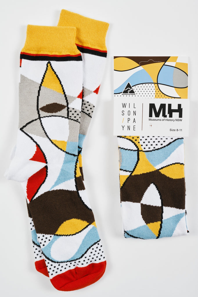 Rose Seidler House Mural Sock