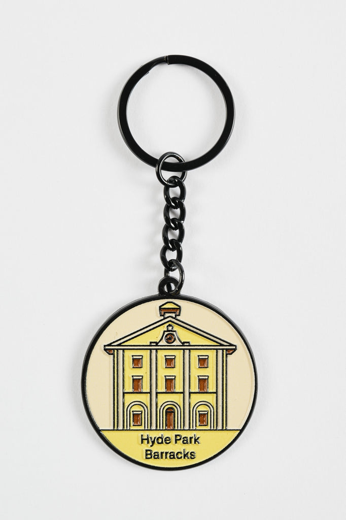 Hyde Park Barracks Enamel Keyring