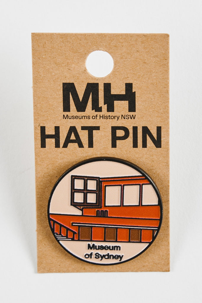 Enamel Hat Pin - Museum of Sydney