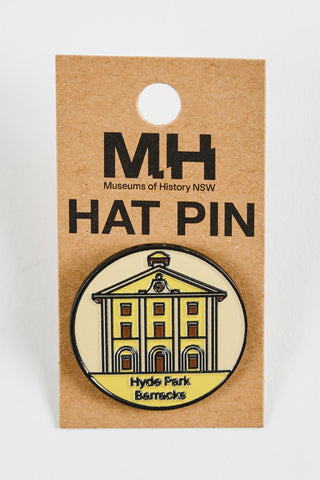 Hyde Park Barracks Enamel Hat Pin