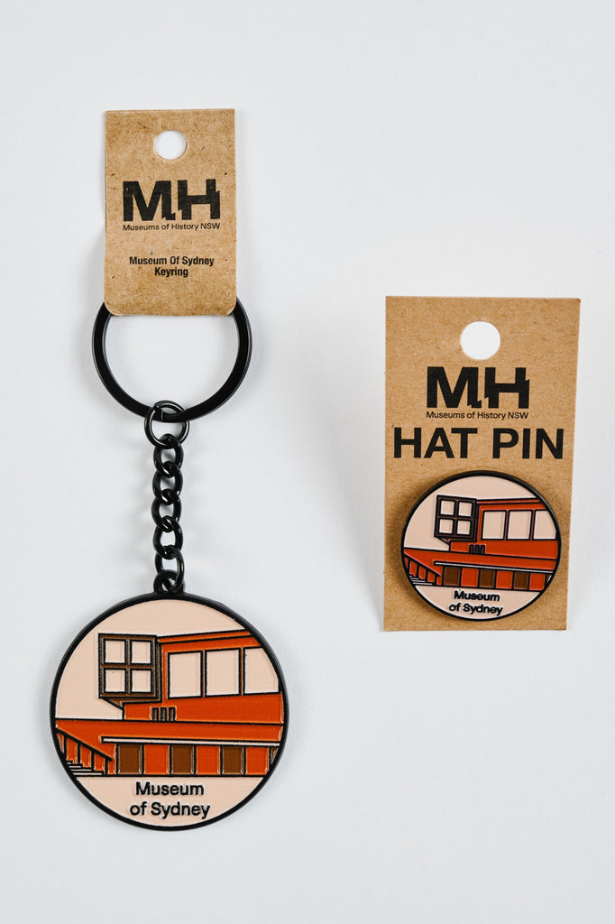 Museum of Sydney Hat Pin & Keyring Bundle