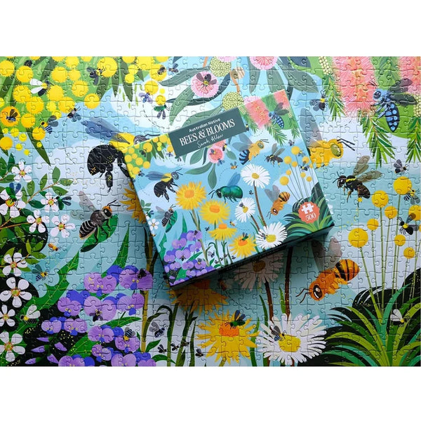 Bees & Blooms 500 Piece Jigsaw Puzzle