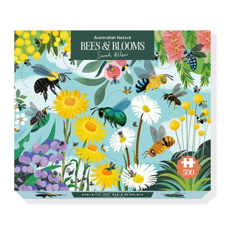 Bees & Blooms 500 Piece Jigsaw Puzzle