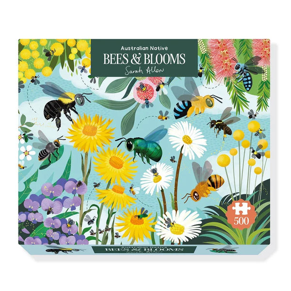 Bees & Blooms 500 Piece Jigsaw Puzzle