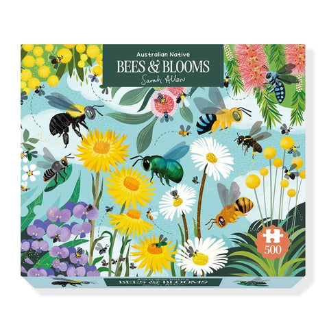 Bees & Blooms 500 Piece Jigsaw Puzzle
