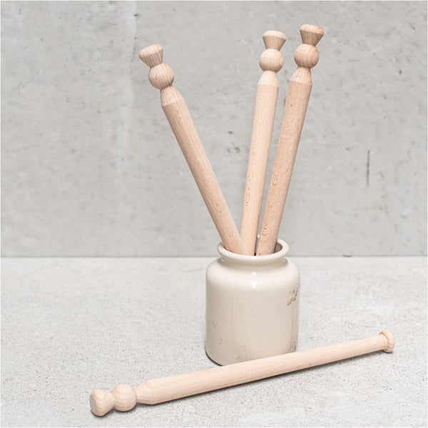 Porridge Spurtle  Steamed Beech  Made In UK