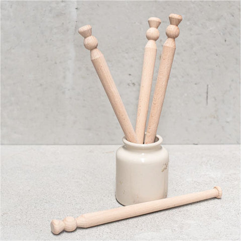 Porridge Spurtle  Steamed Beech  Made In UK