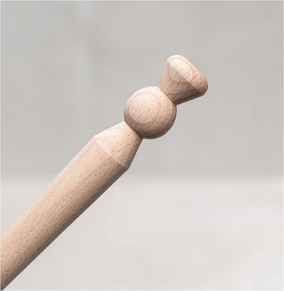Porridge Spurtle  Steamed Beech  Made In UK
