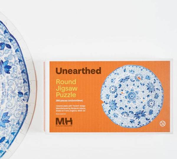 Unearthed Round Jigsaw Puzzle 260 Pieces