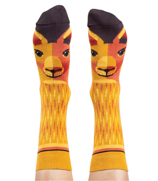 Red Kangaroo Aussie Socks Size 2-8