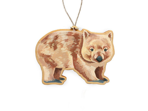 Aussie Classic Ornament - Wombat