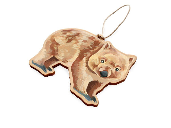 Aussie Classic Ornament - Wombat