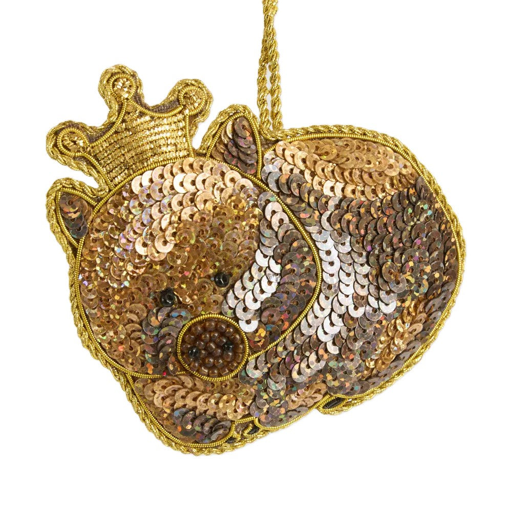 Warren the Wombat Sequinned Decoration