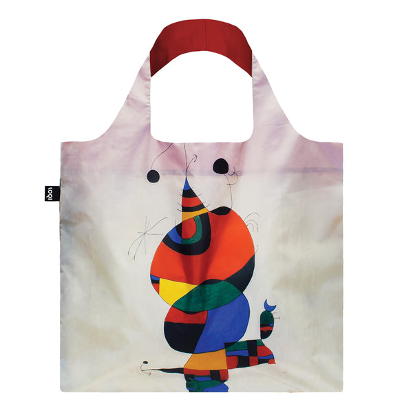 Joan Miró Woman, Bird and Star Recycled Bag