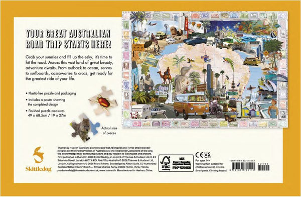 Road Trip Australia: A 1000-Piece Jigsaw Puzzle