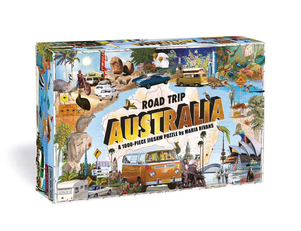 Road Trip Australia: A 1000-Piece Jigsaw Puzzle