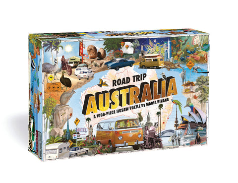 Road Trip Australia: A 1000-Piece Jigsaw Puzzle