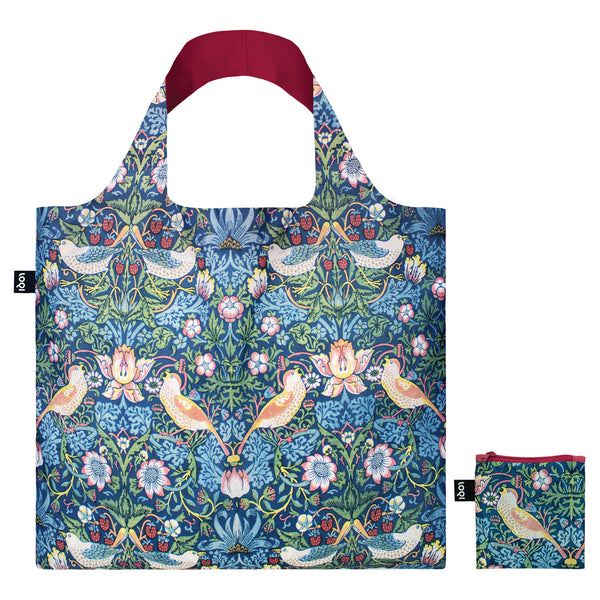 William Morris The Strawberry Thief Recycled Bag