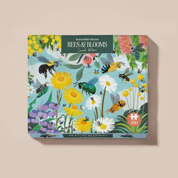 Bees & Blooms 500 Piece Jigsaw Puzzle