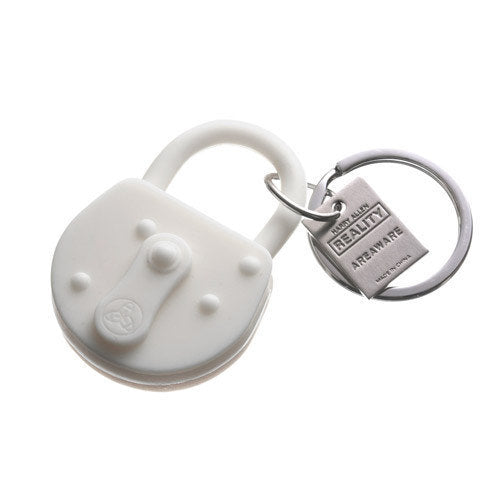Lock Keychain Silicone Assorted Colours