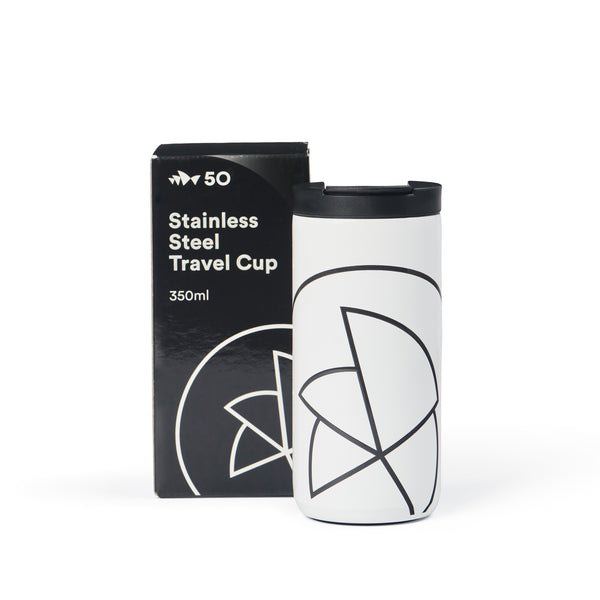 Spherical Travel Cup - White