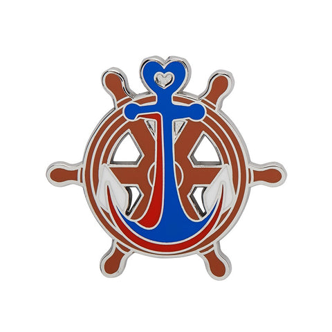 Erstwilder Helm and Home Enamel Pin