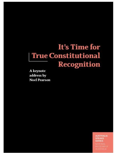It's Time for True Constitutional Recognition