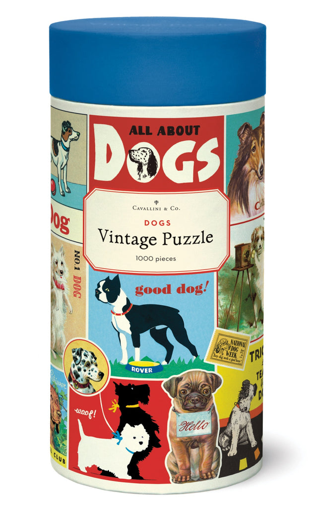 Dogs Vintage 1000 Piece Puzzle