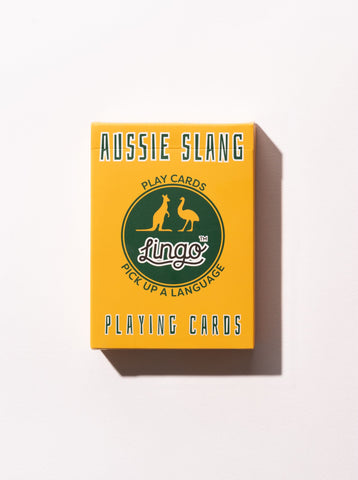 Aussie Slang Playing Cards