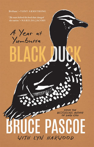 The cover of the book 'Black Duck: A Year at Yumburra' features an illustration of a black duck, with the author's name and the subtitle 'A Year at Yumburra' written below. 