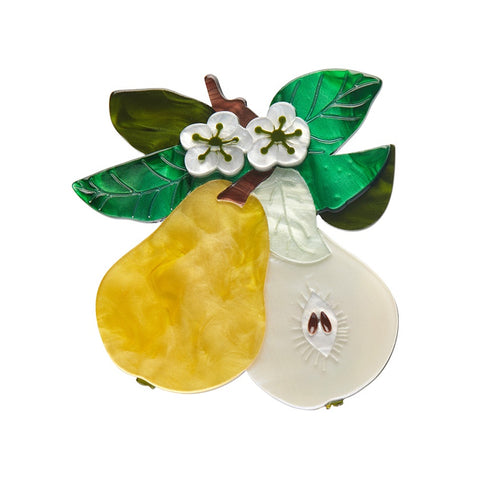 Erstwilder Compare the Pear Brooch