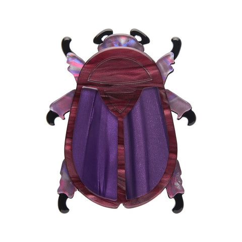 Erstwilder Summer Scarab Brooch