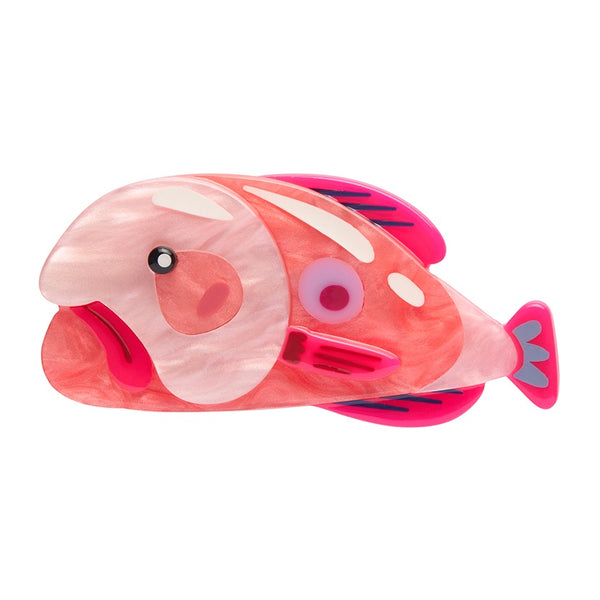 Erstwilder x Pete Cromer The Blissful Blobfish Brooch