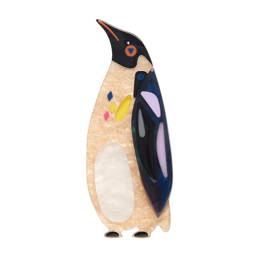 Erstwilder x Pete Cromer The Emboldened Emperor Penguin Brooch