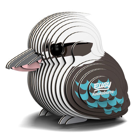 Kookaburra 3D Cardboard Model Kit
