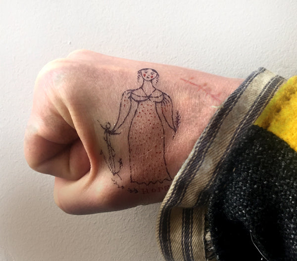 Convict Temporary Tattoos