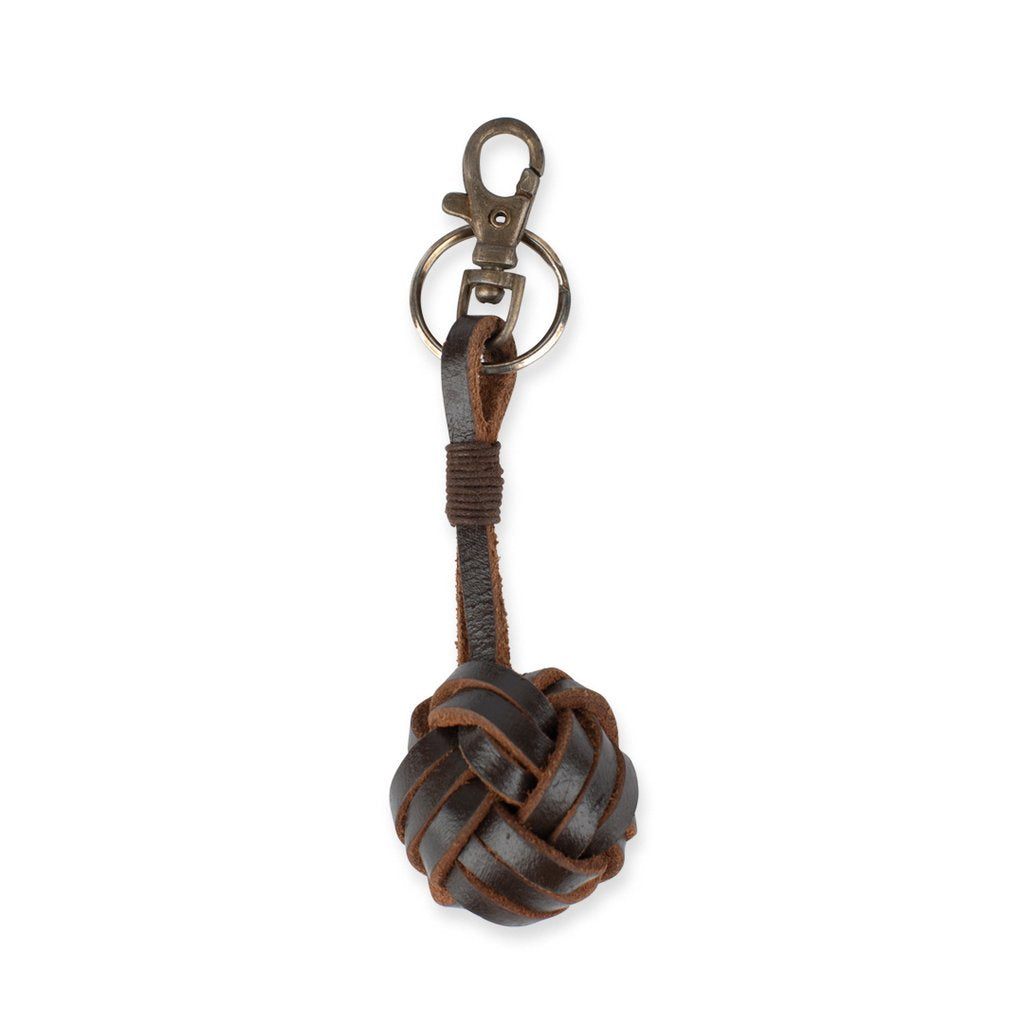 Couta Leather Knot Keyring