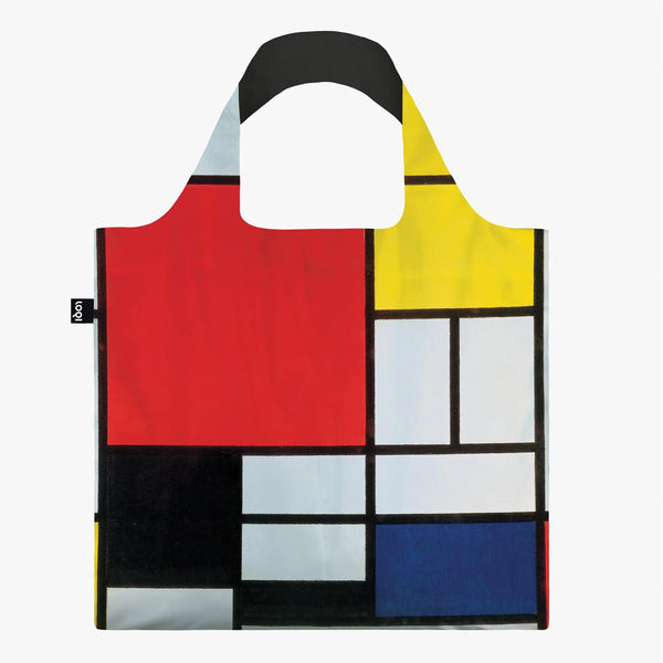 Piet Mondrian Composition Red, Yellow, Blue and Black 1921 Recycled Bag