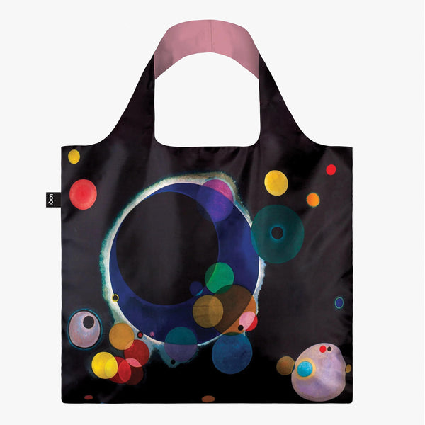 Wassily Kandinsky Several Circles Recycled Bag
